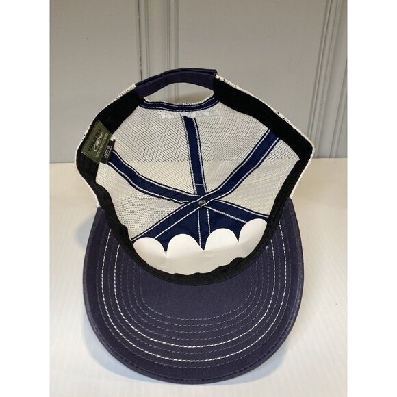 Drake Waterfowl Men's Trucker Hat Mesh Adjustable Navy Blue NWT - Picture 6 of 7